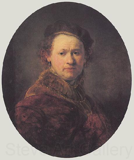 Rembrandt Peale Self-portrait. Norge oil painting art